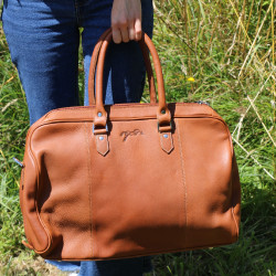 Handtasche Pénélope Etretat Cognac Braun