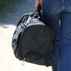 Rolltasche Equithème Sport Schwarz