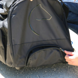 Rolltasche Equithème Sport Schwarz