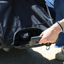 Rolltasche Equithème Sport Schwarz