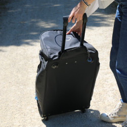 Rolltasche Equithème Sport Schwarz