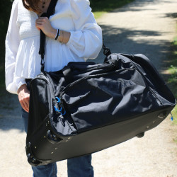 Rolltasche Equithème Sport Schwarz