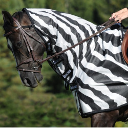 Couverture anti-mouches Zebra Bucas Buzz-Off Riding