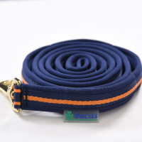 Longierleine Bucas Dublin Marineblau / Orange