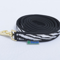 Longierleine Bucas Dublin Zebra / Schwarz Motive Longierleine Bucas Dublin Zebra / Schwarz Motive