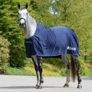 Bucas Prize Cooler Abschwitzdecke Marineblau / silbernes Logo