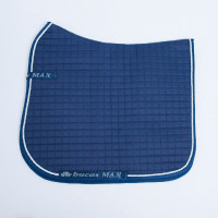 **Bucas Max Dressur Schabracke** Marineblau / Silber