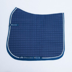 **Bucas Max Dressur Schabracke** Marineblau / Silber