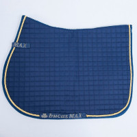 Satteldecke Bucas Max CSO Marineblau / Gold