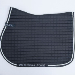 Satteldecke Bucas Max CSO Schwarz / Silber