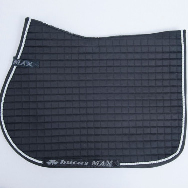 Satteldecke Bucas Max CSO Schwarz / Silber