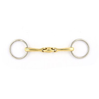 Mors de filet de bride Jump'In double brisure Mors de filet de bride Jump'In double brisure