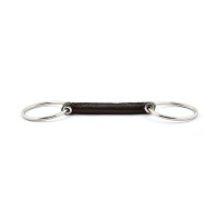 Mors Jump'In 2 anneaux cuir rond