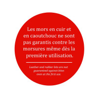 Mors Jump'In 2 anneaux cuir rond Mors Jump'In 2 anneaux cuir rond