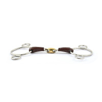 Mors Pessoa Jump'In double brisure recouvert de cuir