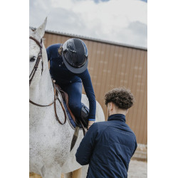 T-Shirt Seamless Equithème Originals Marie Marine Marineblau