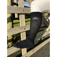 Reitsocken Jump'In 2 Paar Schwarz