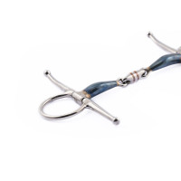 Mors Jump'In blue steel à aiguilles double brisure