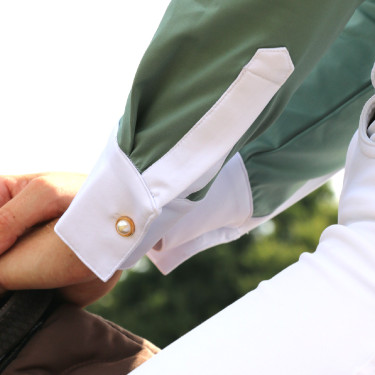 Wettkampf-Poloshirt Flags & Cup Isla langärmelig Grün Grün Wettkampf-Poloshirt Flags & Cup Isla langärmelig Grün Grün