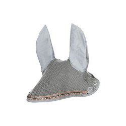 Fliegenhaube Rosegold Glamour Style HKM Grau / Roségold Fliegenhaube Rosegold Glamour Style HKM Grau / Roségold