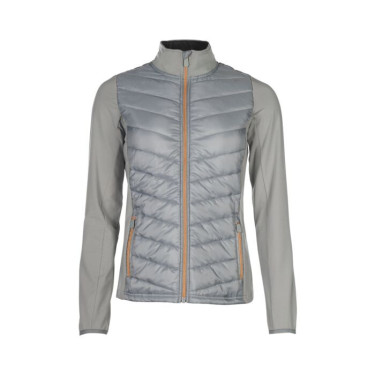 Steppjacke Prag Style HKM Grau / Roségold Steppjacke Prag Style HKM Grau / Roségold