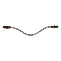 Frontal Daisy HKM Braun / Dunkelrosa