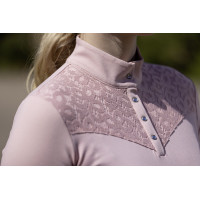 Funktionelles T-Shirt HKM Berry Lace Dunkelrot Funktionelles T-Shirt HKM Berry Lace Dunkelrot