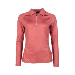 Funktions-T-Shirt HKM Rosewood Allover Print
