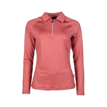 Funktions-T-Shirt HKM Rosewood Allover Print