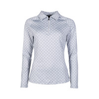 Funktions-T-Shirt HKM Rosewood Allover Print Hellgrau