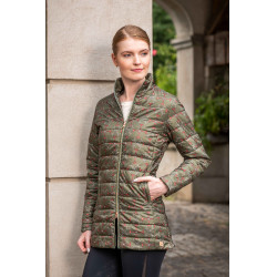 Steppjacke HKM Edinburgh Olivgrün Gr&uuml;n