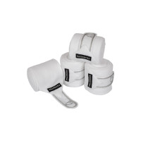 Bandas de polo para pony con logo bordado Diamond en juego de 4 Equestro Weiß Weiß Bandas de polo para pony con logo bordado Diamond en juego de 4 Equestro Weiß Weiß