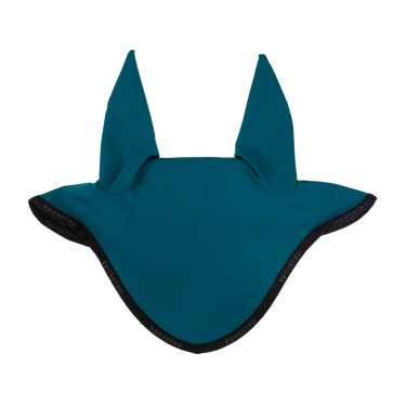 Fliegenhaube aus technischem Gewebe GP Equestro Petrol / Schwarz Blau