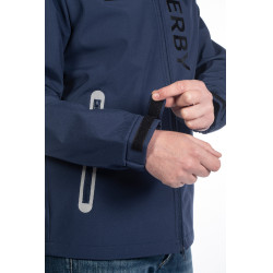 Softshell-Blouson HKM Herren Derby Dunkelblau