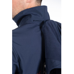 Softshell-Blouson HKM Herren Derby Dunkelblau
