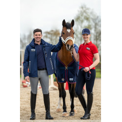 Softshell-Blouson HKM Herren Derby Dunkelblau