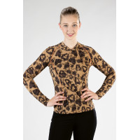 T-Shirt Clolour Breeze Langarm HKM Natürlich Braun T-Shirt Clolour Breeze Langarm HKM Natürlich Braun