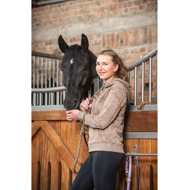 Hoody Lavender Bay HKM Maulwurf Braun