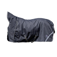 Highneck-Decke Innsbruck 1200D mit Polsterfutter HKM Schwarz