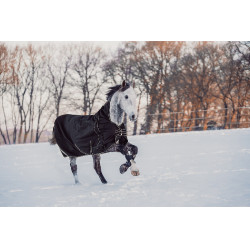 Highneck-Decke Innsbruck 400g HKM Schwarz