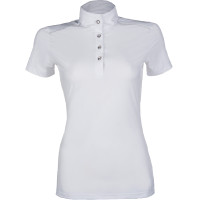 Polo de concours Premium HKM Blanc