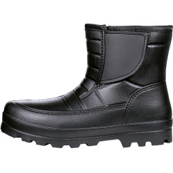 Wasserdichte gefütterte Stiefel Snowflake HKM Schwarz