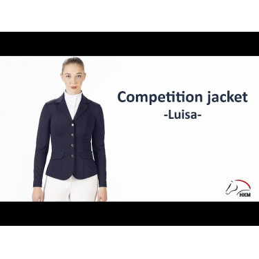 Wettkampfjacke Luisa HKM Dunkelblau