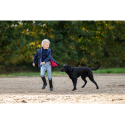 Hose Bria mit Silikon-Besatz HKM Blaugrau