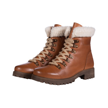 Schnürstiefel Walker HKM Brandy Braun