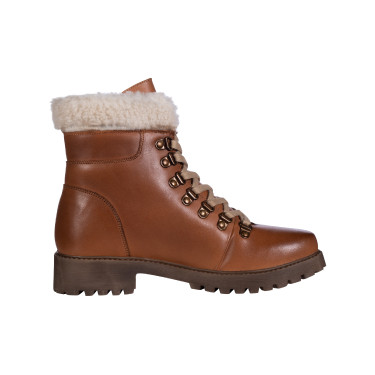 Schnürstiefel Walker HKM Brandy Braun