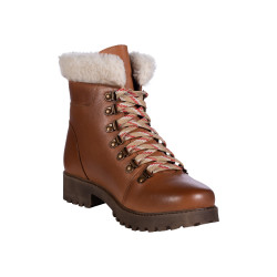 Schnürstiefel Walker HKM Brandy Braun