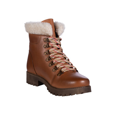 Schnürstiefel Walker HKM Brandy Braun