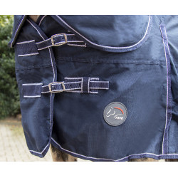 Außendecke Starter mit Fleece-Futter HKM Dunkelblau