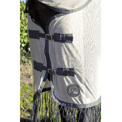 Fliegendecke Fringes Style mit abnehmbarem Halsteil HKM Fliegendecke Fringes Style mit abnehmbarem Halsteil HKM